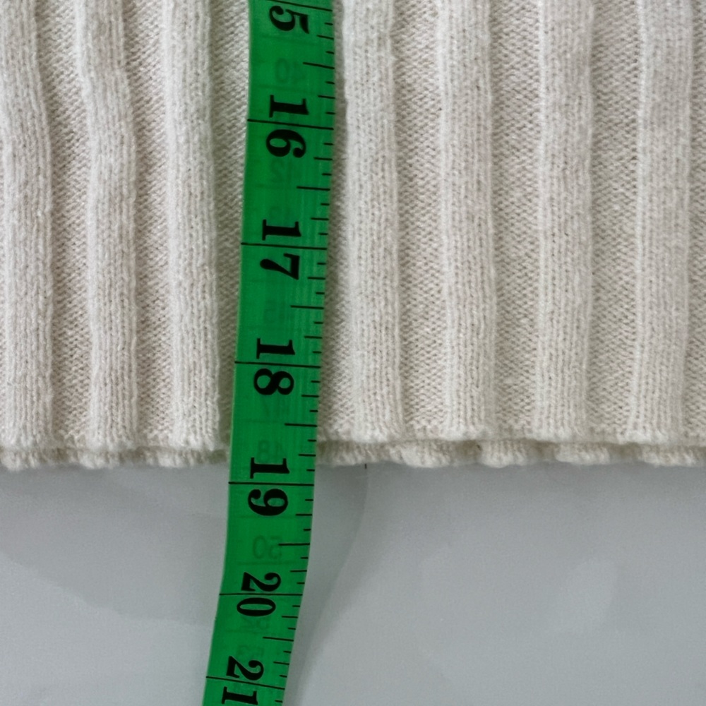 NWT / Madewell Mockneck Crop Sweater - Picture 6 of 6